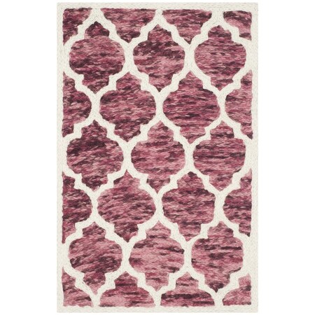 Safavieh Himalaya Accent Area Rug, Red and Ivory - 2 x 3 ft. HIM121B-2